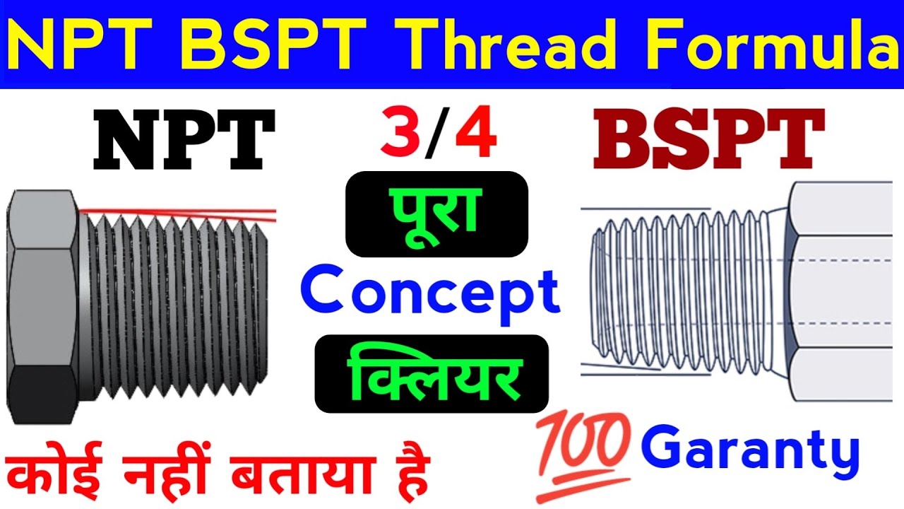 3/4 Npt Thread Program | Npt Threading Program | G76 Taper Threading ...