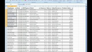 Source or Underlying Data behind a Pivot Table