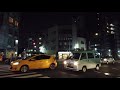 4k tokyo cityscape kameido night walk 東京 亀戸 夜景 商店街 散歩 djipocket2