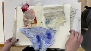 Carly Fagan NCAD Portfolio Submission: Video of Sketchbooks