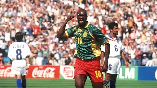 Patrick Mboma, The Indomitable Lion [Best Goals]