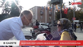 BELEDİYENİN HİZMETLERİNDEN MEMNUN MUSUNUZ ? BURSA/MUSTAFAKEMALPAŞA