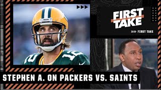 Stephen A. & Michael Irvin react to the Packers getting blown out by the Saints | First Take