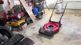 2012 Troy Bilt TB 240  gets a MAJOR makeover!  Part 1