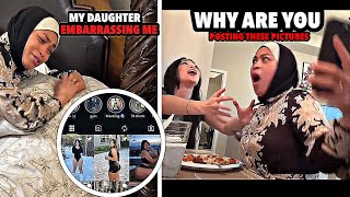 Aishah Sofey Responds To Her Mom Crying After Seeing Her Posting Half N@ked Pictures On Instagram