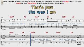 Charlie puth - The way I am [POP Song Score Karaoke]