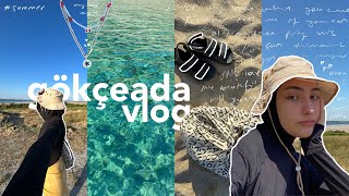 Gökçeada Vlog / deniz, kum ve güneş🌞