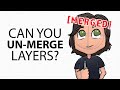 Can You UNMERGE Layers? - Digital Art Tutorial