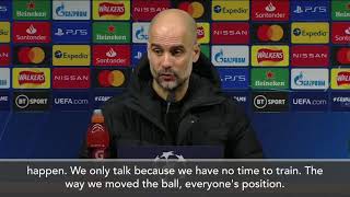 Pep happy to make "next step" in Champions League