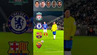 Ronaldinho, Mac Allister, Rudiger, Lukaku, Salah #football #shorts #salah #ronaldinho #lukaku