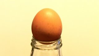 How to Get Egg inside a Bottle. Cool Science Experiment you can do at home