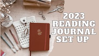 2023 Reading Journal Set Up