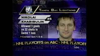 Tampa Bay Lightning @ New Jersey Devils (Game 2) - April 26, 2003 - Pascal Rheaume, Fredrik Modin