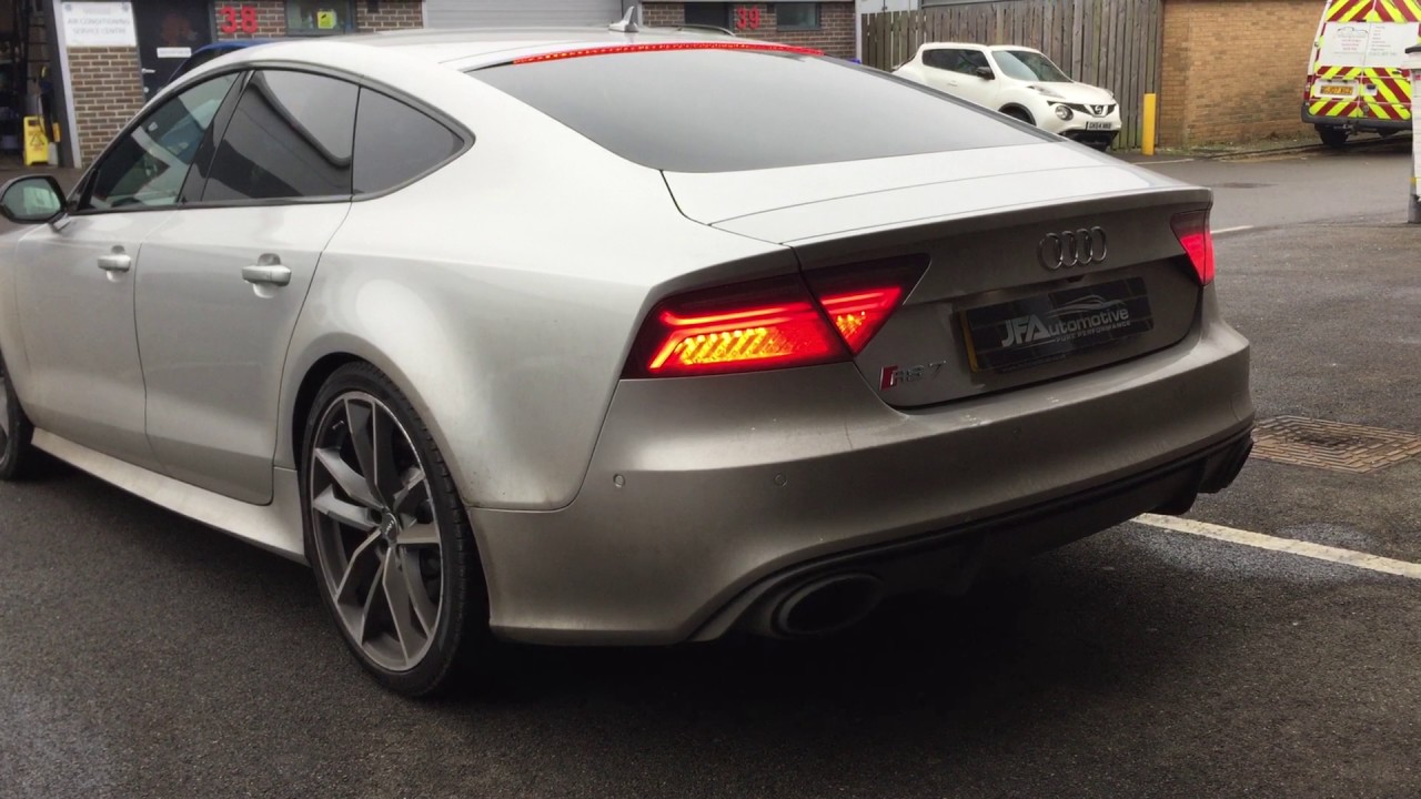 *Super Loud* Audi RS7 ECU Tuning & Milltek Exhaust Sound - JF ...