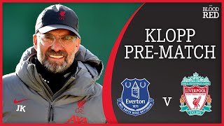 Jurgen Klopp on Alisson, Mané & Thiago Fitness | Everton v Liverpool | Pre-Match Press Conference
