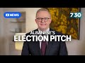 ‘We have your back’: Albanese’s message to Australians as election looms | 7.30