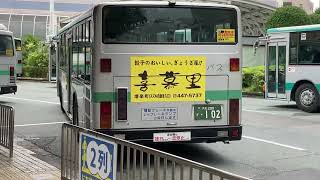 遠鉄バス最古参102号車回送