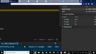 Test Cases / Debugger Cloud 9
