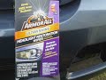 Armorall headlight restoration wipes the best for oxidation removal