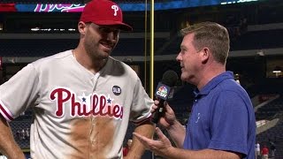 PHI@ATL: Francoeur on his performance, Phillies' win