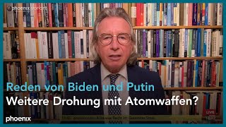 Prof. Thomas Jäger zu den Reden von Joe Biden und Wladimir Putin am 22.02.23