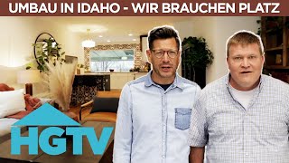 Raum für den Familientisch | Umbau in Idaho - Wir brauchen Platz | HGTV Deutschland