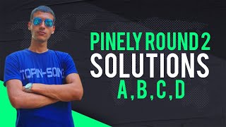 Pinely Round 2 ( Div  1 + Div  2 ) Solutions