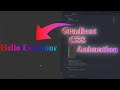 ASMR Programming - Сreating an animated gradient for text (no camera) #asmr #coding #animation