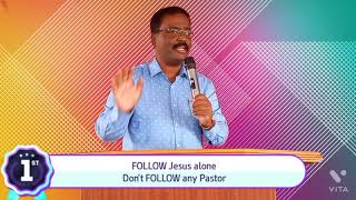 Follow Jesus |Don't Follow any Pastor's|ಯೇಸುವನ್ನು ಮಾತ್ರ ಹಿಂಬಾಲಿಸಿರಿ |ಯಾವ Pastor's ರನ್ನೂ ಹಿಂಬಾಲಿಸಬೇಡಿ