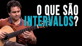 Aula de Violão - O que são Intervalos