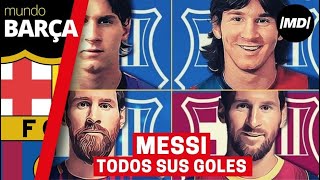 Los goles de Messi por temporadas: desde 2004 hasta hoy