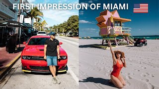 My First Impression of Miami || Party Capital of USA ||