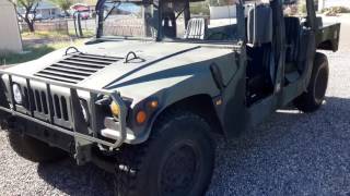 1986 Humvee HUMMVW M998 H1 Hummer walkaround