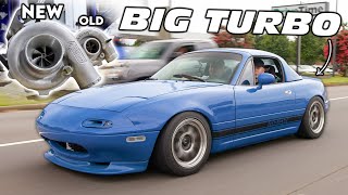 400HP Miata Gets A BIGGER Turbo! Will It Be Enough?