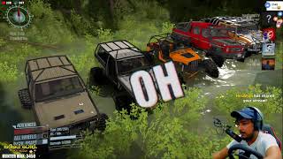 සින්හරාජෙ යට වෙලා. එරිලා ඉන්නෙ | Mudrunner Gameplay