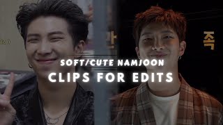 soft/cute namjoon clips for edits