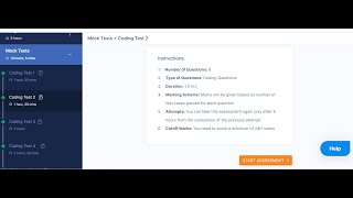 MCQ Coding Test 2 Answers| JavaScript | Nxtwave Intensive 2.0 | No Audio | No Explanation