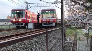 【遠州鉄道】　積志駅付近