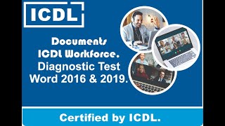 ICDL Documents pretest Step by Step Detailed Diagnostic Test