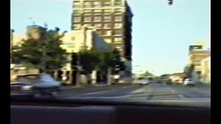 Ride Through Downtown Erie, PA in 1988 from 12th \u0026 Peach to Parking Ramp