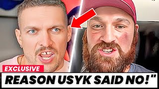 Usyk's Shocking Confession: Why He Rejected Fury Rematch!