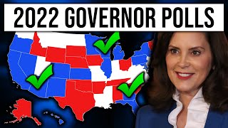The 2022 Governors Map Based On The Latest Polls (September 2022)