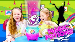 MAGIC and MYSTERY in the SECRET PLAYROOM !!!