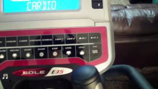 Sole Fitness E35 Elliptical Machine Review