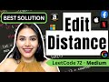 Edit Distance - LeetCode 72 - Python #dynamicprogramming #leetcode #levenshteindistance