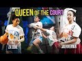 Jaden Newman vs Zia Cooke In Greatest Queen Of The Court Game EVER! All These Girls Got BEEF!!