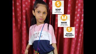 Reeti's take on Coronavirus| Kids Talk on Coronavirus| SMS for COVID-19 Prevention | Awareness