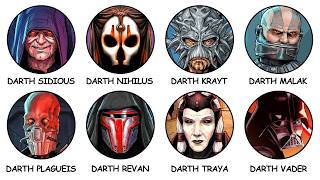 The Most TERRIFYING Sith Lords Explained