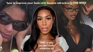 how to become *IRRESISTIBLY* attractive in ONE WEEK | day-by-day guide, instant beauty hacks + MORE