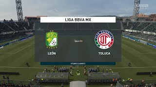 FIFA 21 | Leon vs Toluca - Mexico Liga MX Clausura | 05/04/2021 | 1080p 60FPS